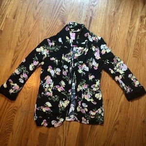 Candies Floral Dress Blazer
